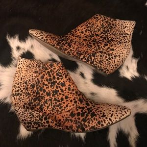 Matisse Cow Hair booties